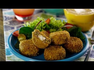 Croquetas de Atún con Aderezo de Chipotle