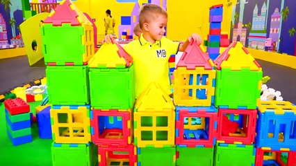 Best Indoor Playground for children | Compilation 10 min with Vlad and Nikita family