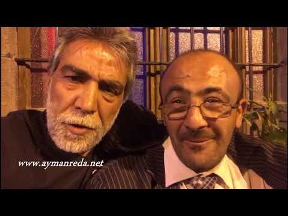 ايمن رضا مع المحلل السياسي ابو عدنان