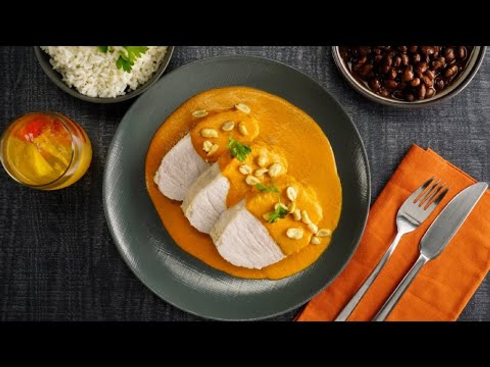 Lomo de Cerdo Encacahuatado