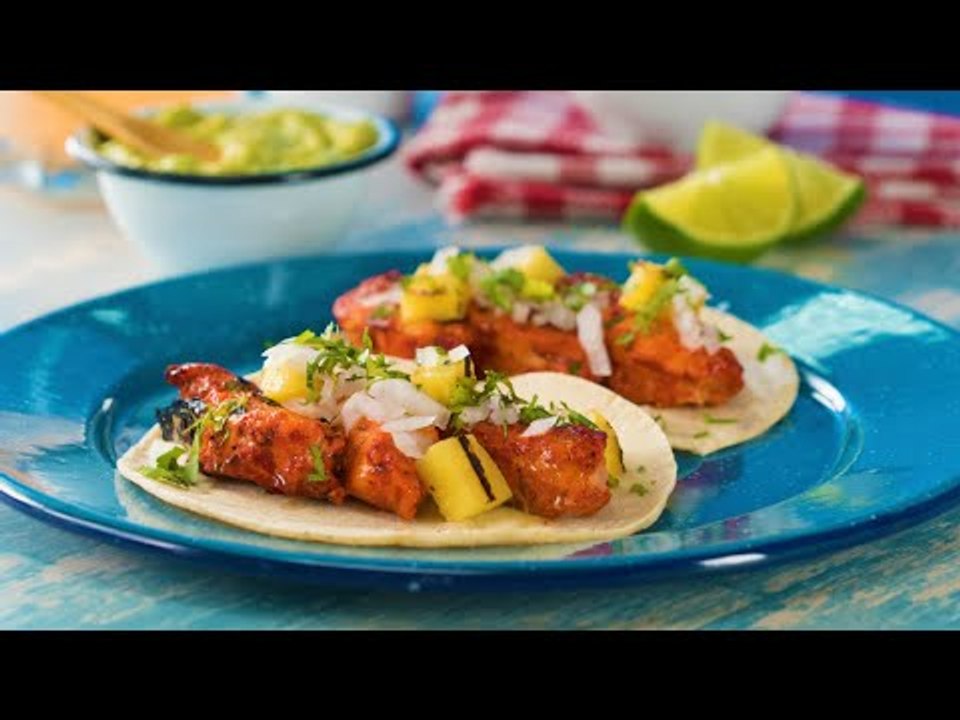Tacos de Huachinango al Pastor