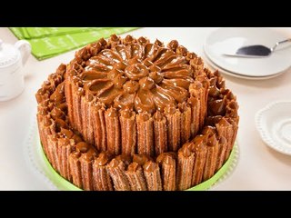 Receta de Pastel de Tres Leches con Churros