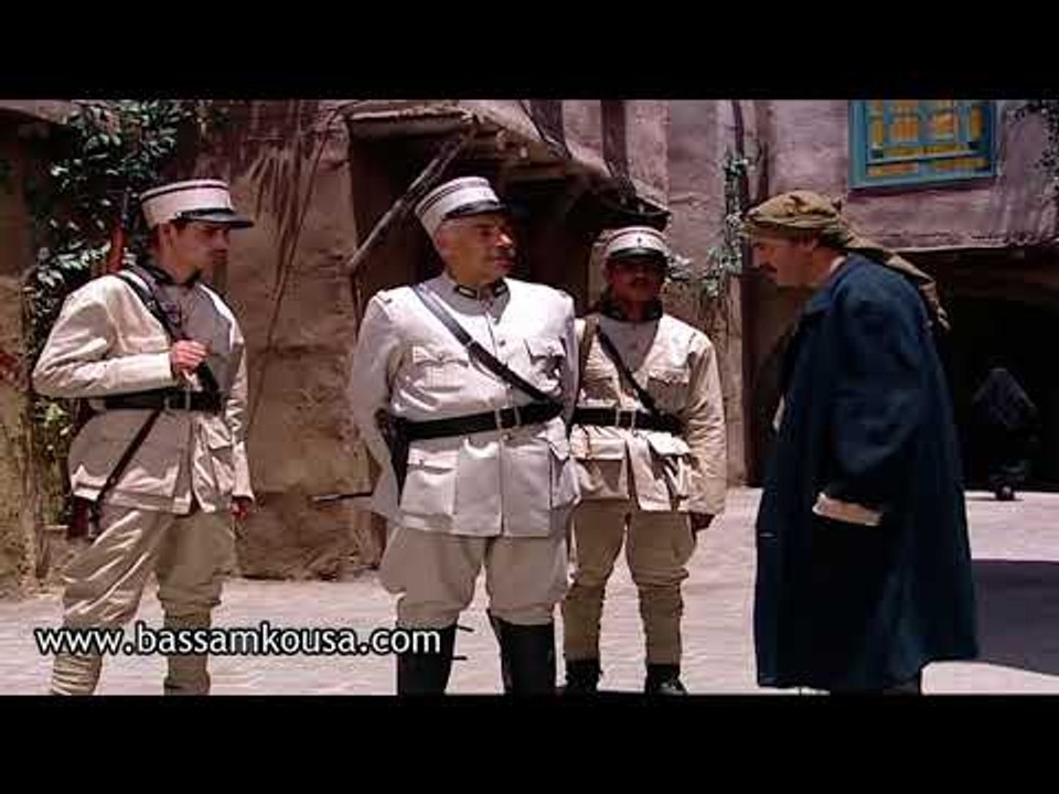 باب الحارة - الادعشري للفرنساوي : الحارة حارتي و ما بتركها منوب منوب  !!!  بسام كوسا و هاني شاهين