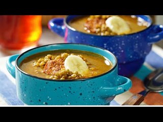 Deliciosa Sopa de Lentejas con Chorizo