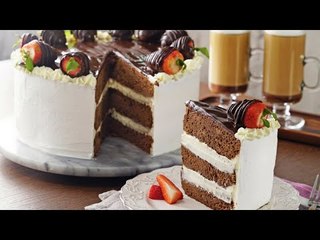 Descargar video: Pastel de Chocolate con Betún de Queso Crema