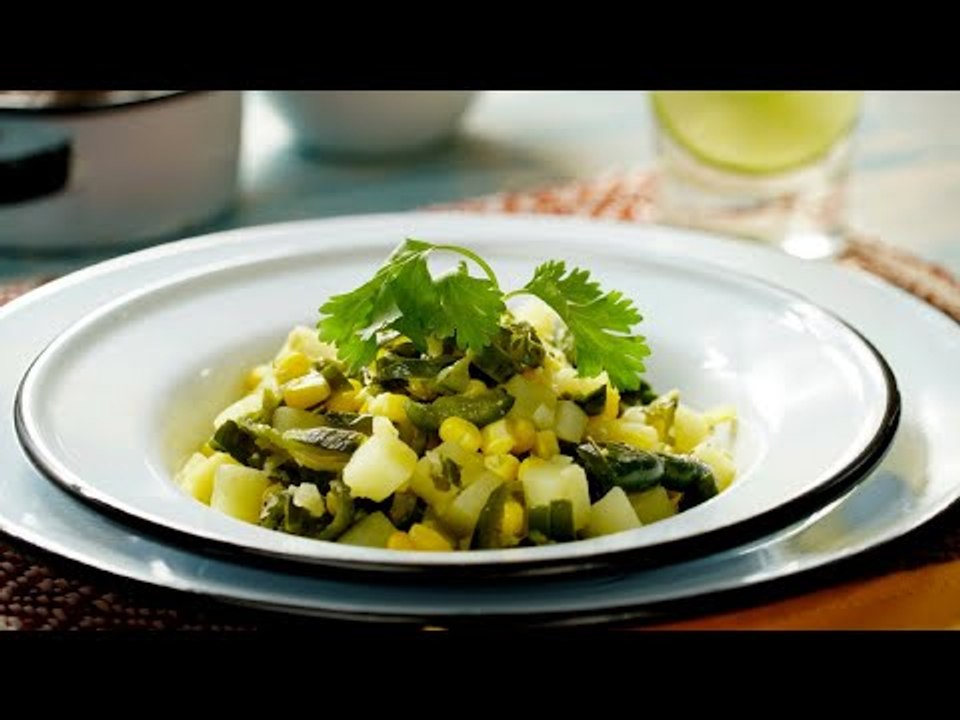 Papas con Rajas