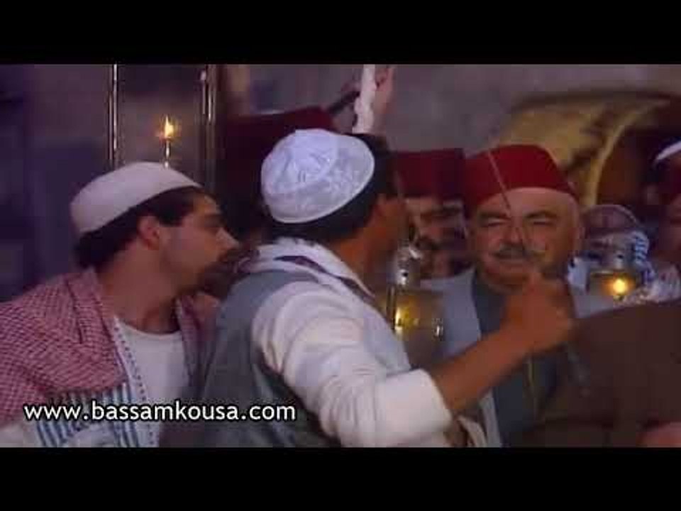 ايام شامية - عرس حمدي القاق  واحلى عراضة شامية من القبضاي سيفو العكر  - بسام كوسا و ناجي جبر