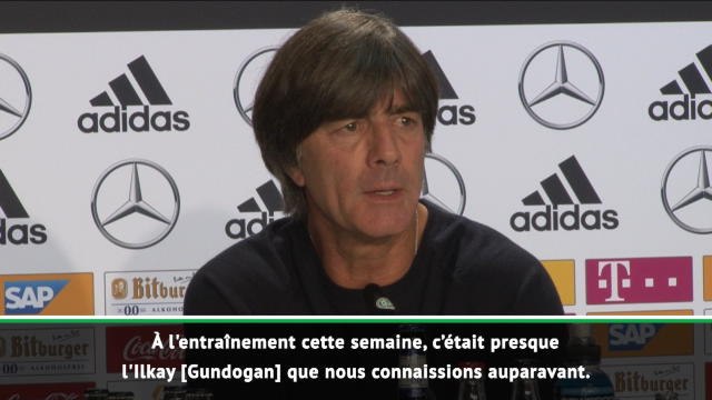 Allemagne - Löw : Gündogan était hors de forme à la Coupe du Monde