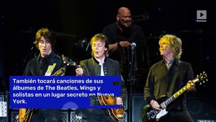 Paul McCartney tocará en vivo en concierto de YouTube este viernes