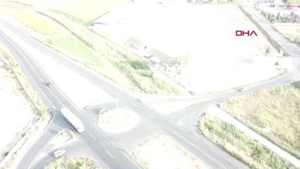 Manisa Jandarmadan Drone ile Trafik Denetimi