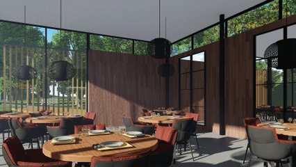 Le projet du Petit Baigneur, dessiné par le bureau A27