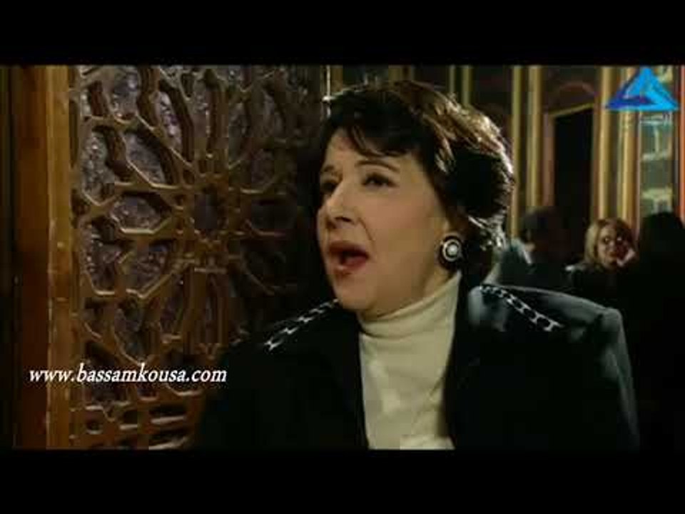 احقاد خفية  ـ سعد يحاول اقناع زوجة الدكتور عبد الستار للضغط على زوجها ـ بسام كوسا ـ اميرة حجو