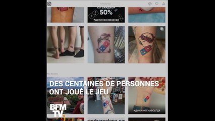 Ils se sont faits tatouer le logo de Domino's pour avoir des pizzas gratuites à vie
