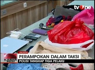 Ini Dia 3 Pelaku Perampokan Taksi di SCBD