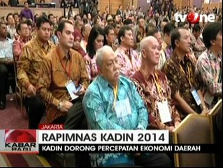 Rapimnas Kadin 2014 Fokus pada 3 Agenda