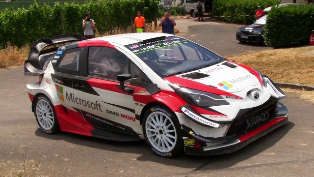 Rally Deutschland 2018 -Test Jari-Matti Latvala Toyota Yaris WRC