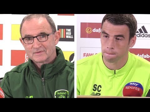 Wales v Ireland - Martin O'Neill & Seamus Coleman Press Conference