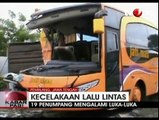 Bus Rombongan Peziarah Tabrak Truk, 19 Penumpang Luka-luka