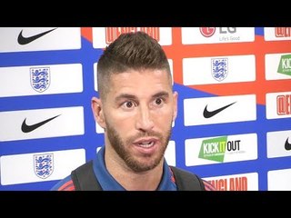 Sergio Ramos Speaks To Press After Nations League Victory At Wembley - Español/Spanish