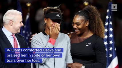 Serena Williams Defends US Open Winner Naomi Osaka
