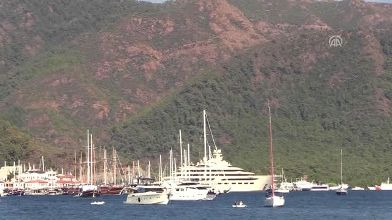 Özbek Asıllı Rus Milyarderin Yatı "Dilbar" Marmaris'te