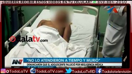 Perdio la vida por no ser atendido a tiempo-Antena 7-VIDEO