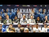 Amir Khan vs Samuel Vargas | FULL FINAL PRESS CONFERENCE-  boxing