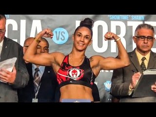 Amanda Serrano vs Yamila Esther Reynoso  WEIGH IN