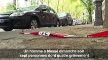 Agression au couteau à Paris: un témoin raconte