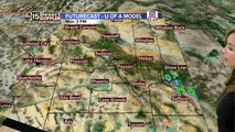 Above normal temperatures in the Valley