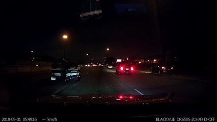 Driver Loses Boat in the Middle of Highway