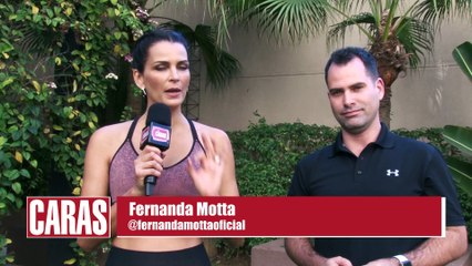 Fernanda Motta mostra exercícios para a lombar