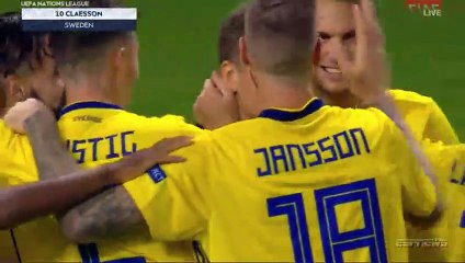Viktor Claesson Goal HD - Sweden 2-0 Turkey 10/09/2018