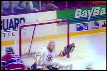 NHL 1990 Bruins-Habs Adams Div. Final Games 1 and 2