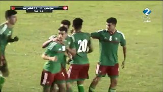 أهداف مباراة المنتخب المغربي الأولمبي و المنتخب التونسي 1-1