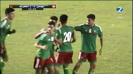 Скачать видео: أهداف مباراة المنتخب المغربي الأولمبي و المنتخب التونسي 1-1