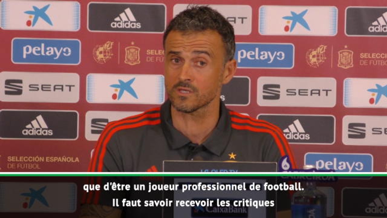 Espagne - Enrique : "De Gea est prêt à supporter les critiques"