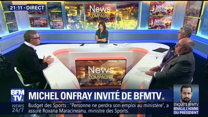 Présidence de l'Assemblée: Richard Ferrand est "un personnage qui est la voix et le bras armé d'Emmanuel Macron", Michel Onfray