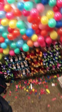 Girl Accidentally Throws Dart at Carnival Worker's Head