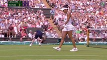 Serena Williams vs Heather Watson  Wimbledon third round 2015