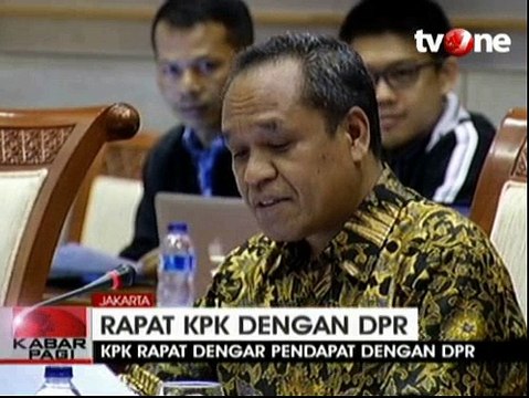 KPK Rapat Dengar Pendapat Dengan Komisi III DPR