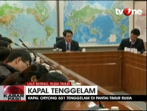 Kapal Korea Tenggelam, 35 ABK Asal Indonesia Hilang