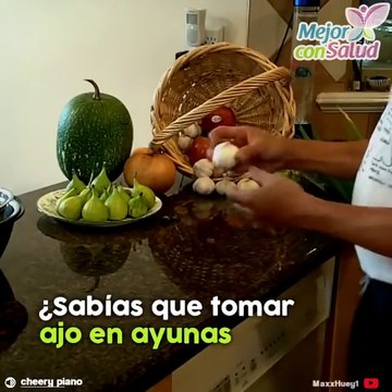 Los increíbles beneficios del ajo en ayunas.