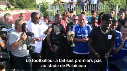Benjamin Mendy en héros dans son club de Palaiseau