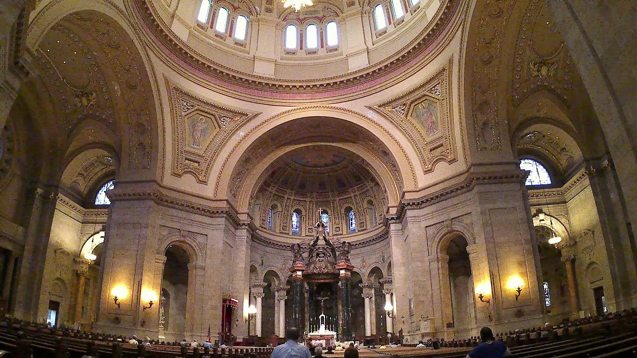 National Shrine of St Paul, MN, Church Ceiling Meditation