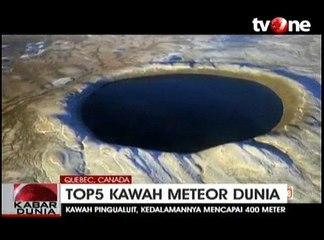 5 Kawah Meteor Terbesar di Dunia