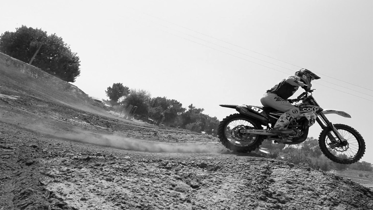 Breaking in the Supercross Track