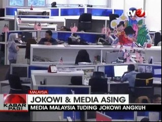 Media Malaysia Sebut Jokowi Angkuh