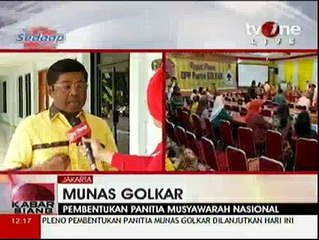 Sempat Tertunda, Rapat Pleno Golkar Kembali Digelar
