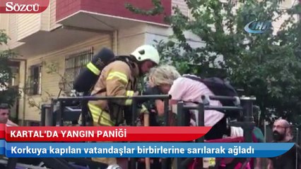 Kartal’da yangında can pazarı